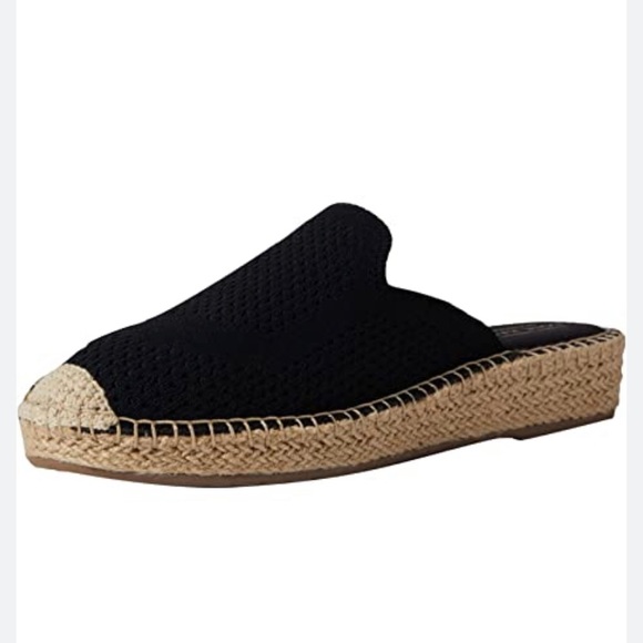 Cole Haan Womens Cloudfeel Black Kint Espadrilles Shoes Mules Slides - Picture 5 of 11